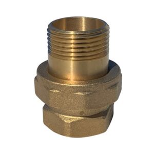 DAB-UNIONMPCA - Hex Union 1" M/F Brass