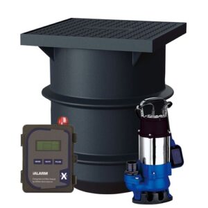 BIA-250PSFB45VAS2-ALM - 250L Tank, B45VAS2 Vortex Pump and iALARM Controller