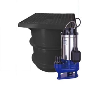 BIA-250PSFB120GS2 - 250L Tank and B120GS2 Grinder Pump