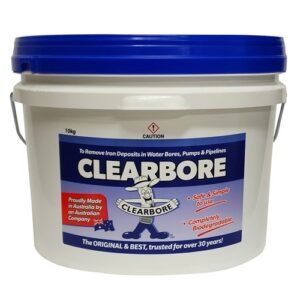 CLE-CLEARBORE10KG - 10kg biodegradable granular chemical