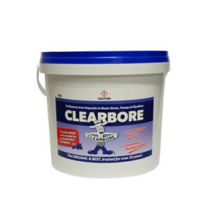 CLE-CLEARBORE5KG - 5kg biodegradable granular chemical