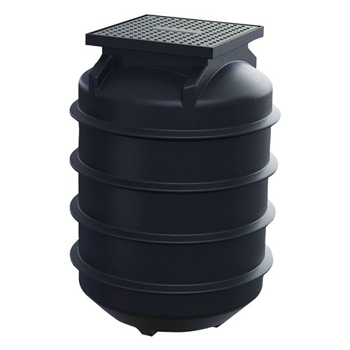 BIA-1200-DG-PUMP-STATION - 1200L Dual guide rail pump