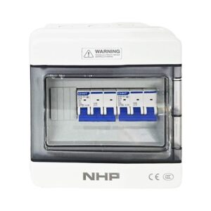 BIA-VMS-2MCB-SWITCH BOX-230V - 230V MCB Switch Box - Dual Pump